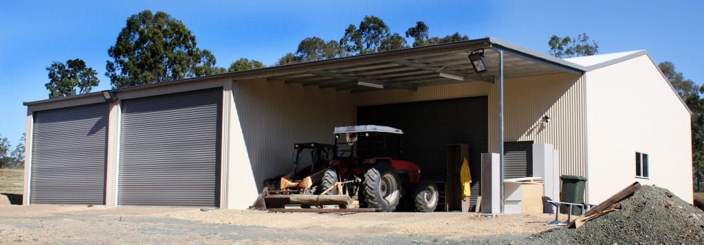 shedzone storage sheds for brisbane agriculture and industry