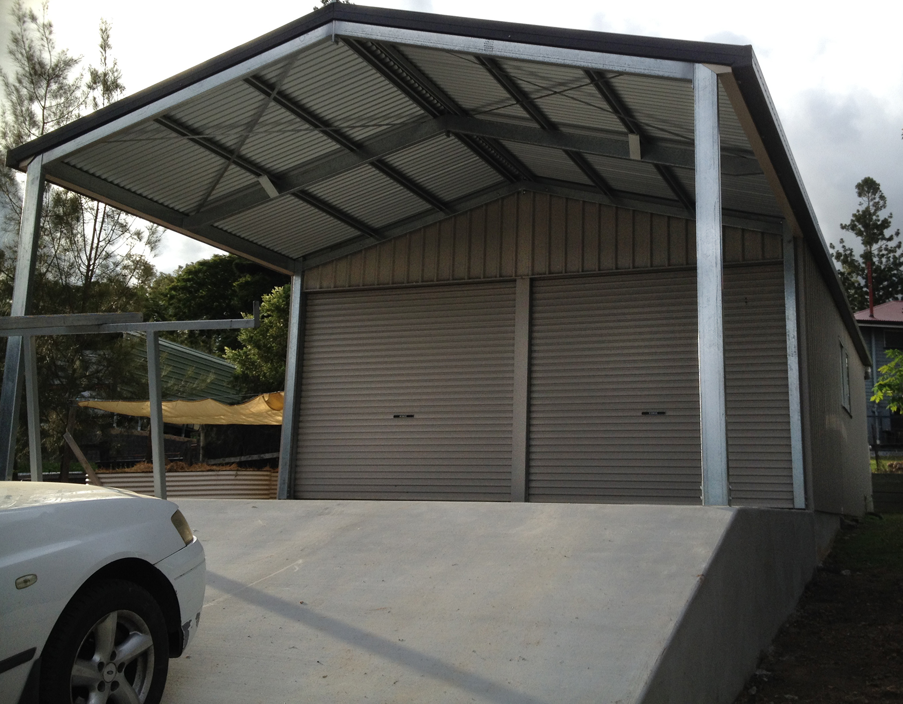 Steel sheds ipswich
 