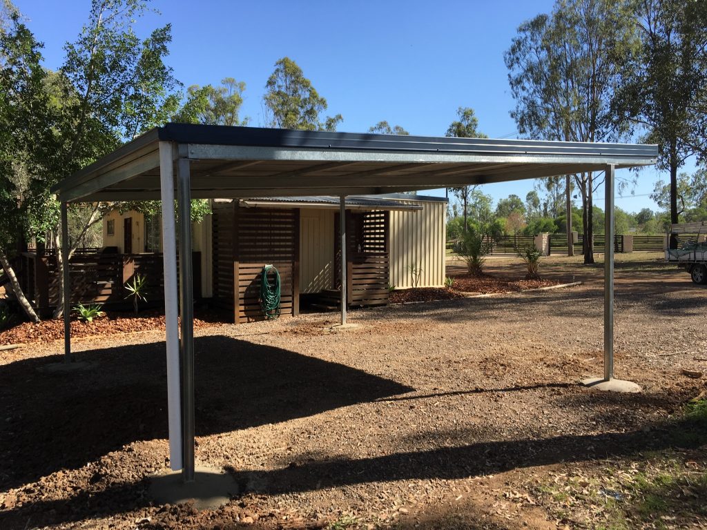 Skillion Carport Brisbane ShedZone