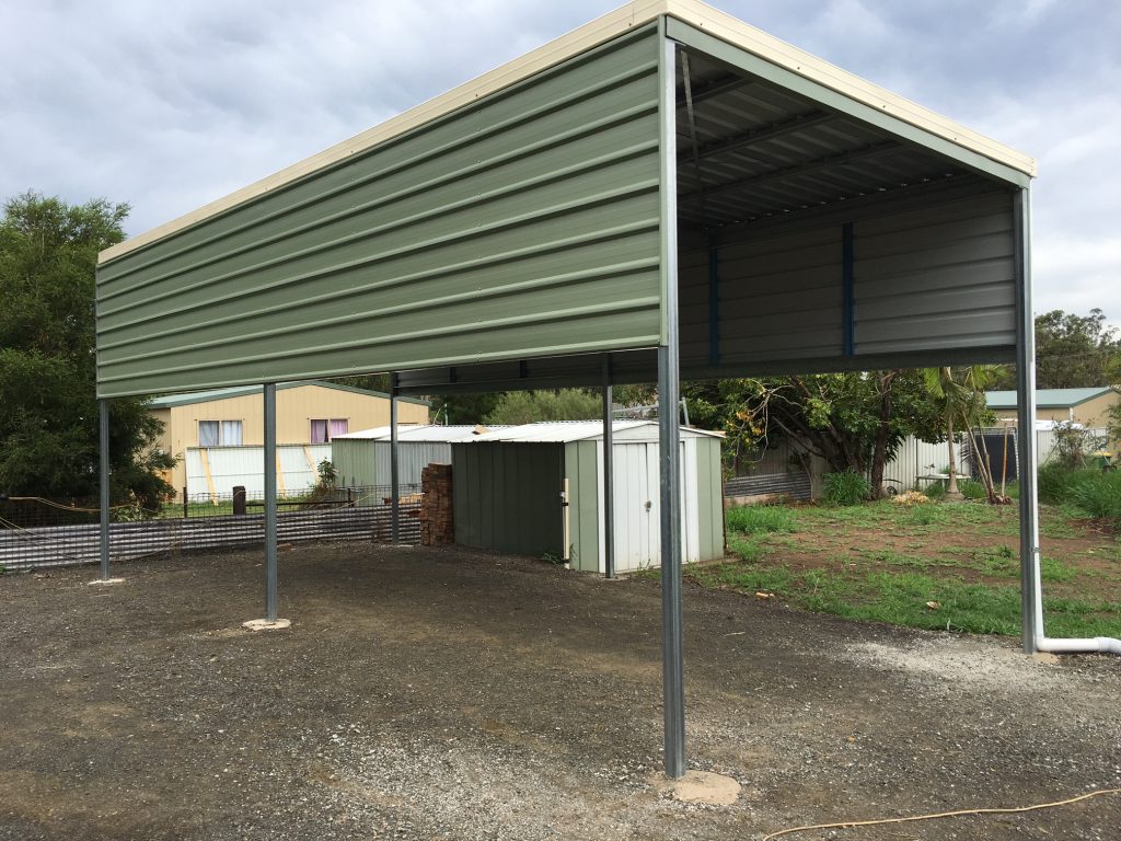 Skillion Carport Brisbane ShedZone