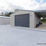 Skillion Awning Farm Shed