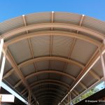 School Steel Covered Walkway